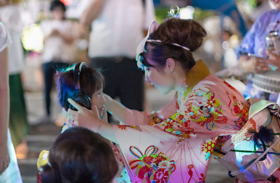 サイレント盆踊り